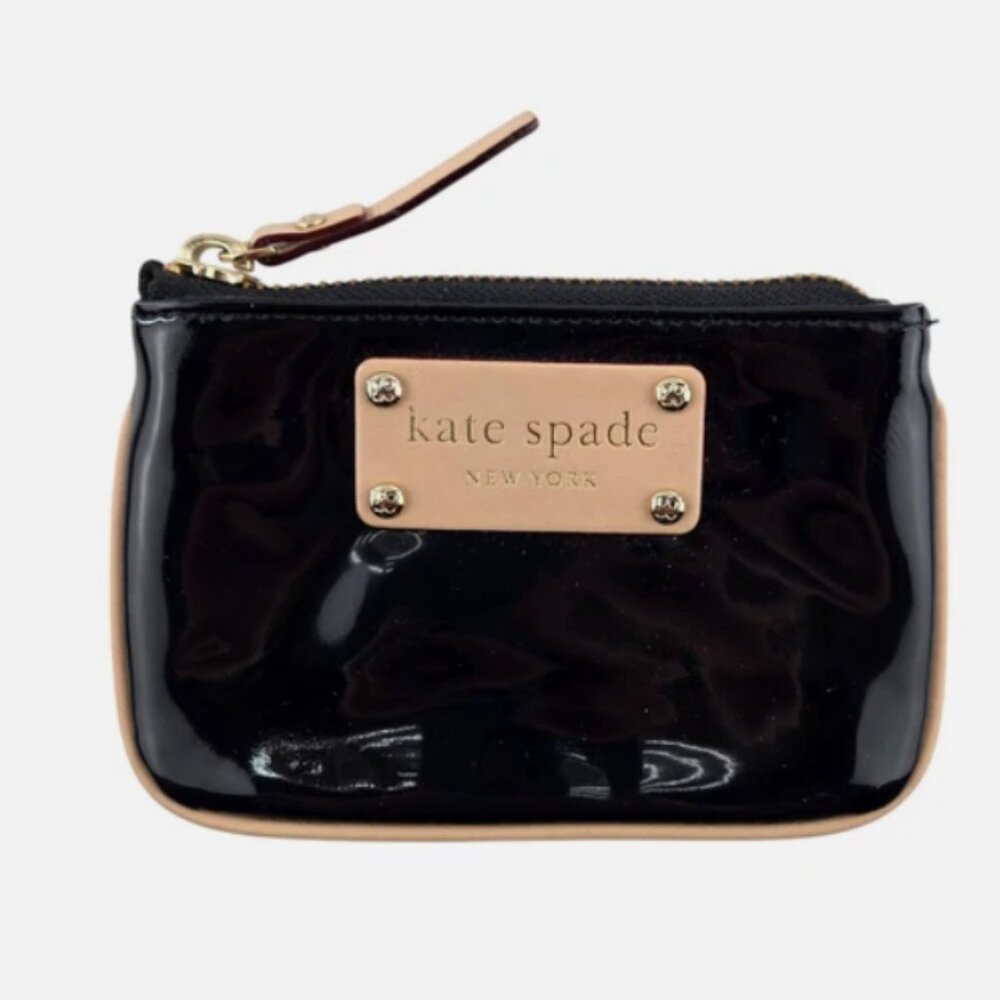 Kate Spade Black and Tan Wallet